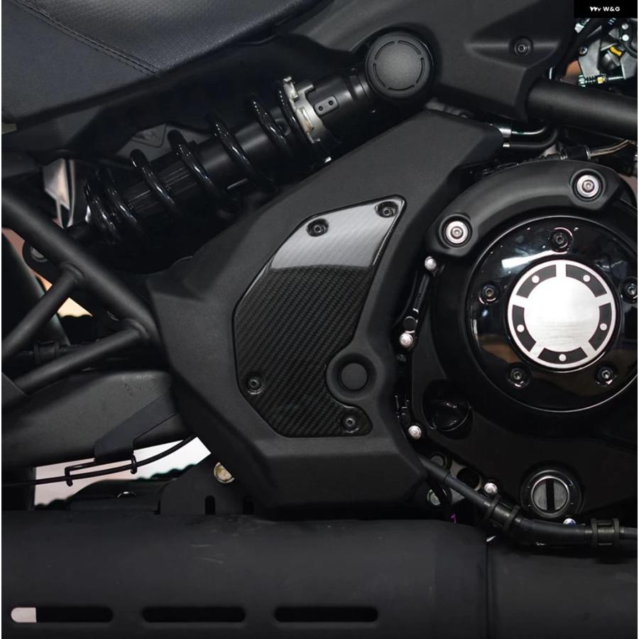 ブランド登録なし - 並行輸入品 カワサキ バルカンS 650 2015-2026 付属品 自動二輪車 炭素素っ気ない フェアリング 刈り込み 取りまかなう