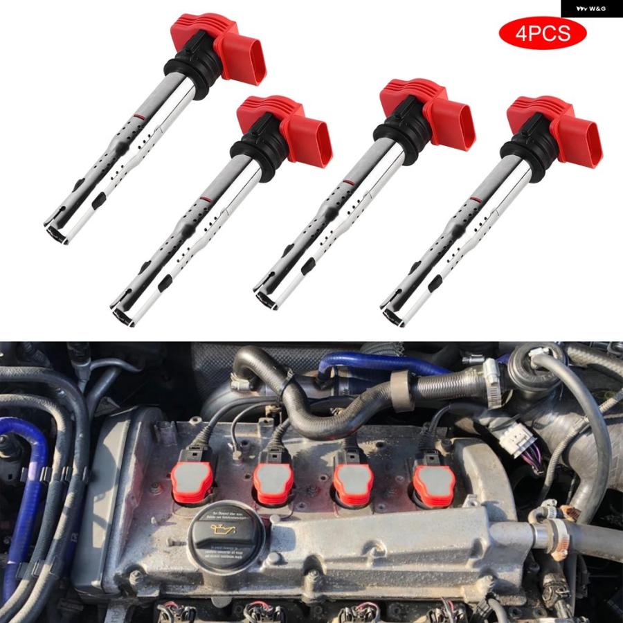 ブランド登録なし - 並行輸入品 アウディ 8 A3 A4 A5 A6 A8 TT Q3 Q5 VW ジェッタ パサート ゴルフ 06E905115E 06E905115F 06E905115 07K905715F 06E905115G 用 イグニッション コイ