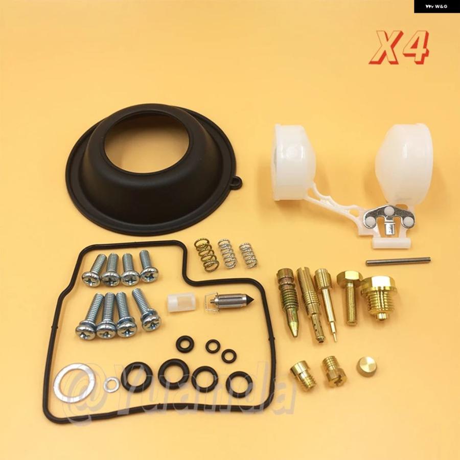 ブランド登録なし - 並行輸入品 キャブレター リペアキット ホンダ V45 マグナ 700 VF750S VF750F ダイヤフラム アイスクリームソーダ