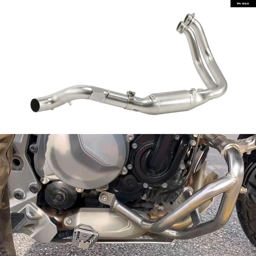 ブランド登録なし - 並行輸入品 BMW F850 F750 F750GS F850GS 2018-2020 2019 用 自動二輪車 スリップオンエキゾースト 取り合わせ ヘッダーリンクエキゾーストマフラー 配管