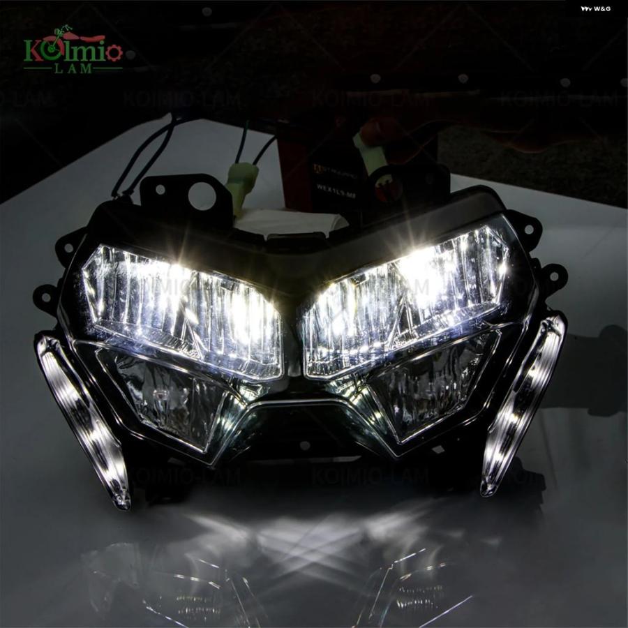 ブランド登録なし - 並行輸入品 カワサキ Z900 2020 - 2024 ZR900 LED 自動二輪車 前照灯 上端照明ランプ 協議会