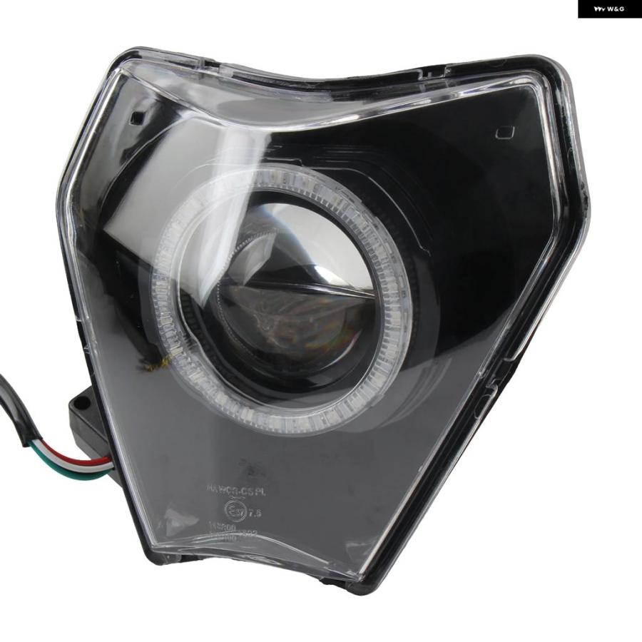 ブランド登録なし - 並行輸入品 自動二輪車 前照灯 適用業務 取り締まる エンジェルアイライトピットダート 自動二輪車 KTM 690 SMCR 2019-2023 EXC XCW 14-23 TPI 125-300 17-23 レーシン