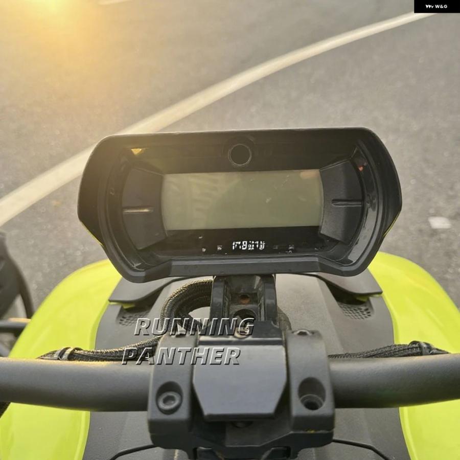 ブランド登録なし - 並行輸入品 自動二輪車 サンバイザーガード 防眩 取りまかなう 表示計器 どろ除け 日がさ 雨合羽 操作手順CAN-AM全ひな型相応う