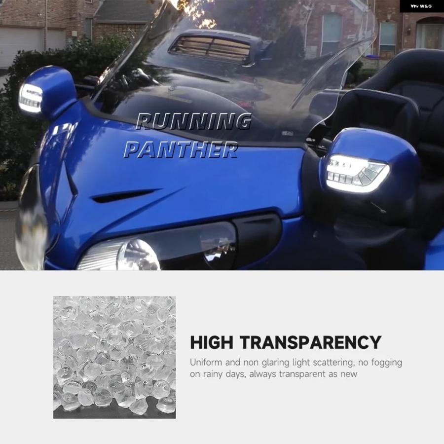 ブランド登録なし - 並行輸入品 自動二輪車 向こう正面LEDウインカー デイタイム 駈けっくら照明ランプ働き掛ける仕かける ホンダ ゴールド舞台の袖 GL1800 F6B 2001-2017