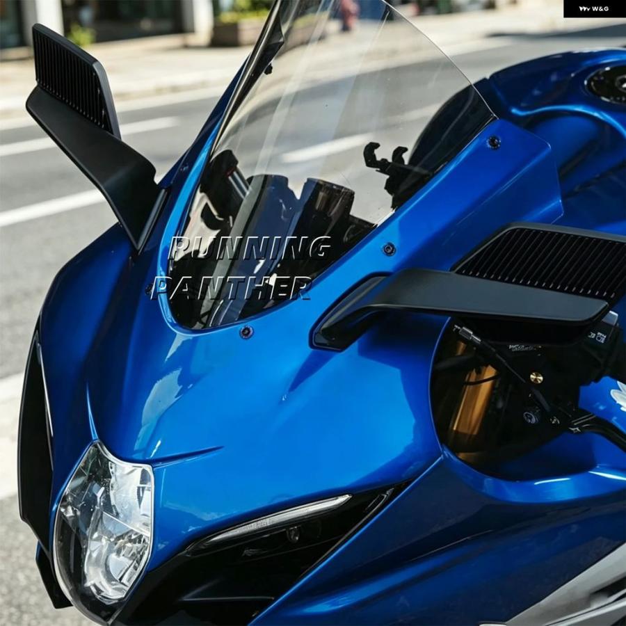 ブランド登録なし - 並行輸入品 自動二輪車 ステルスマックスミラー ウィンドウィング エアロダイナミックミラー GSX-R 1000 /1000R