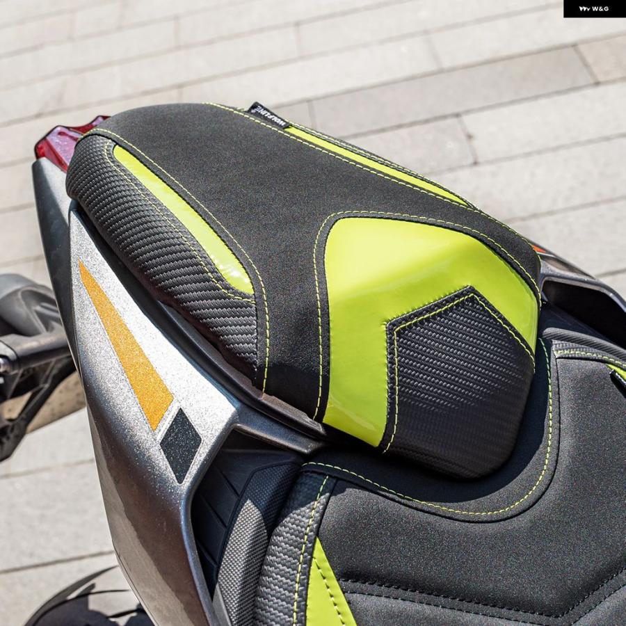 ブランド登録なし - 並行輸入品 自動二輪車 後押し トライアンフ 表どおりトリプル 765 S R 765S 765R ライダーピリオン 盛りだくさん居敷き 座蒲団 2020-2023 - 25