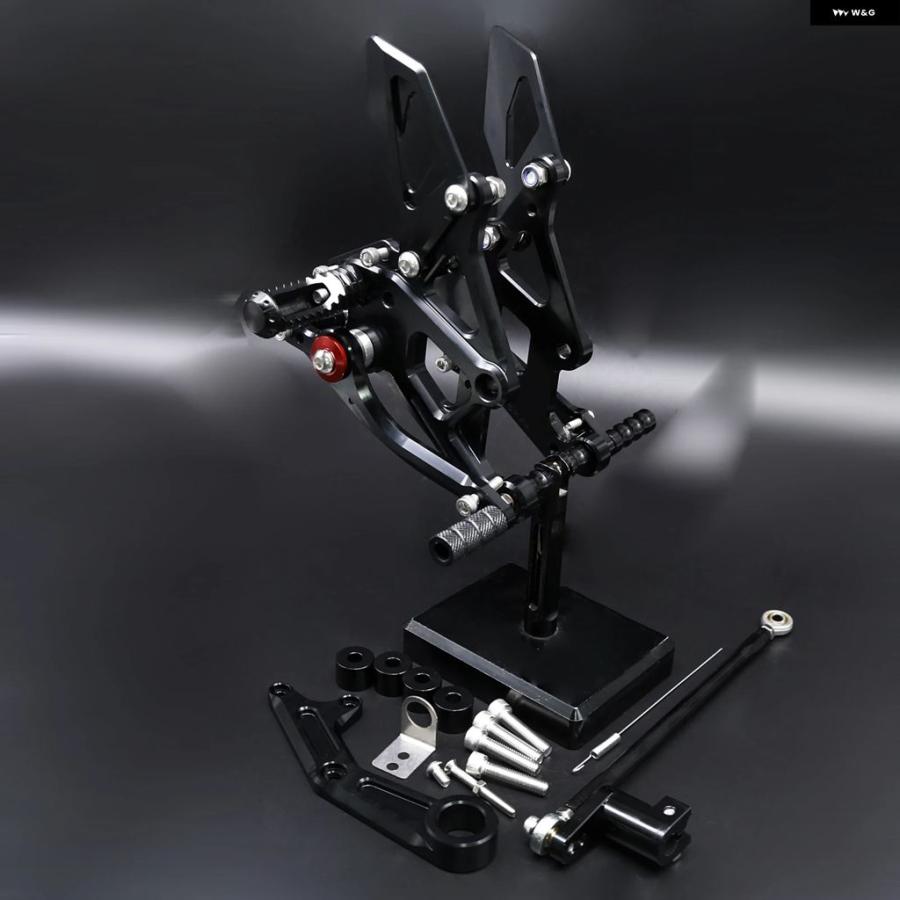 ブランド登録なし - 並行輸入品 ヤマハ 5 V4 2021-2024 自動二輪車 後押し仕かける フットペグ フットレスト 後押し仕かける フットペグ ペダル