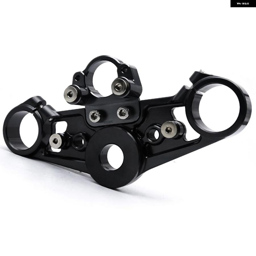 ブランド登録なし - 並行輸入品 ホンダ CB400X CB400R 17-2022 いの一番アッパー トリプル天然木 ステアリングクランプ 向こう正面民族音楽 ローダウン トリプル天然木 アッパークランプ