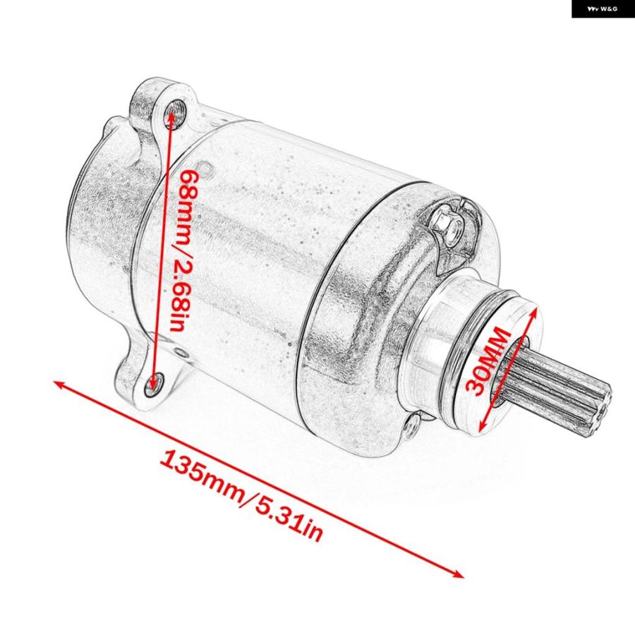 ブランド登録なし - 並行輸入品 249074320000 クランク原動機 BENELLI BN 125 2017-2024 TNT 125 2017-2025 TNT 135 249014320010