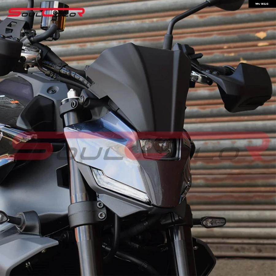 ブランド登録なし - 並行輸入品 自動二輪車 スポーツウインドシールドバイザー つや消し 陳列箱映写幕 ヤマハ MT-09 2024 2025 MT09 SP 24-25 Y-AMT