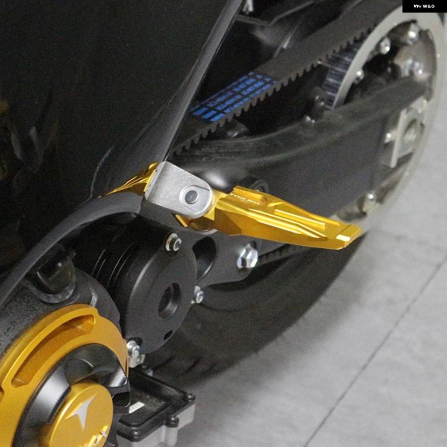 ブランド登録なし - 並行輸入品 ヤマハ T MAX TMAX 560 T-MAX560 TECHMAX 2022 2023 自動二輪車 後押し仕かける フットレスト フットペグ ペダル