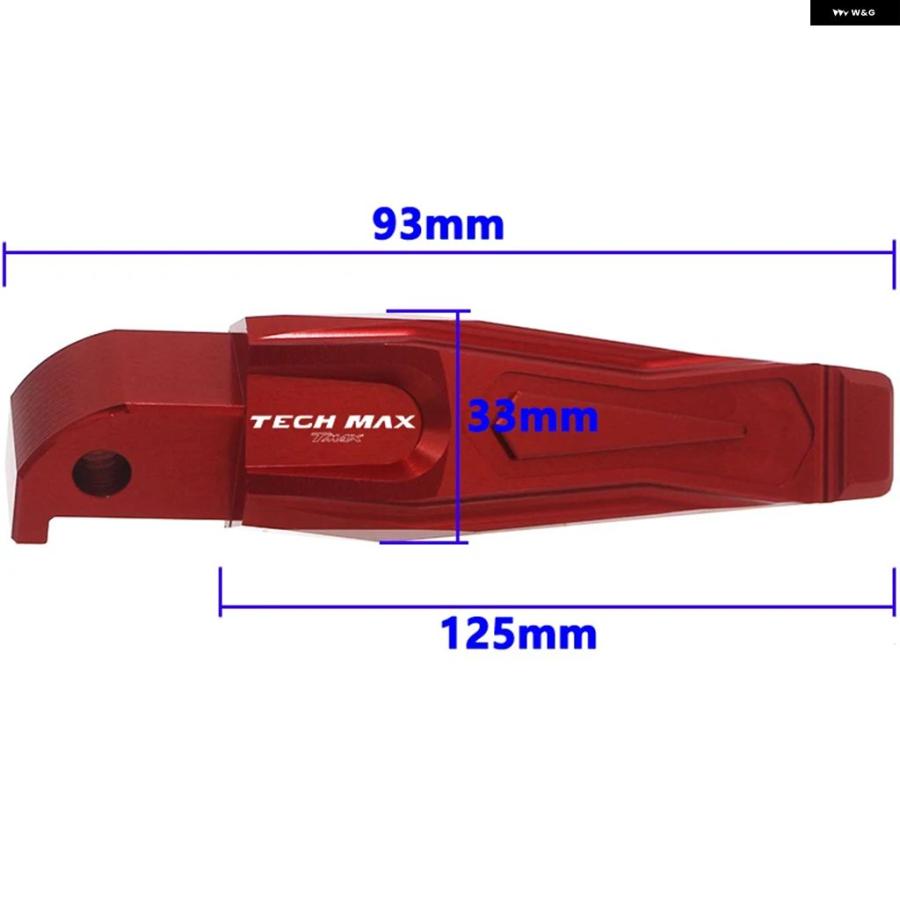 ブランド登録なし - 並行輸入品 ヤマハ T MAX TMAX 560 T-MAX560 TECHMAX 2022 2023 自動二輪車 後押し仕かける フットレスト フットペグ ペダル