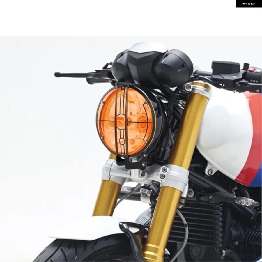 ブランド登録なし - 並行輸入品 BMW R1200 R 1200 NINE-T NINET SCRAMBLER URBAN GS PURE RACER 2021 - 23 自動二輪車 前照灯 かばい立て プロテクター 食べ物屋 取りまかなう