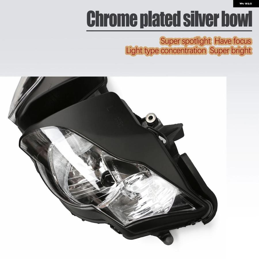 ブランド登録なし - 並行輸入品 ホンダ 2008 - 2011 CBR1000RR 前照灯 照明ランプ 上端照明ランプ 協議会 2009 2010 CBR1000 前照灯 RR