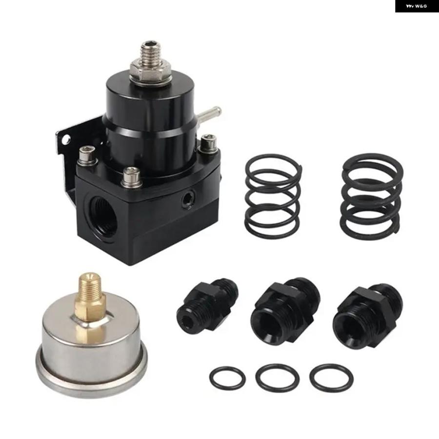 ブランド登録なし - 並行輸入品 FPR-1046 燃え種剪断応力レギュレーターキット 3-70PSI AN8フィード界面AN6逆もどり界面 E85 発動機