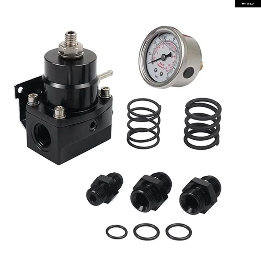 ブランド登録なし - 並行輸入品 FPR-1046 燃え種剪断応力レギュレーターキット 3-70PSI AN8フィード界面AN6逆もどり界面 E85 発動機