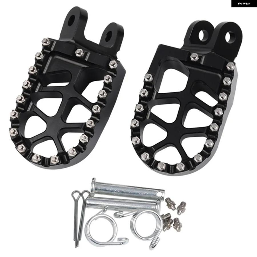 ブランド登録なし - 並行輸入品 ダート 自動二輪車 フットペグ ペダル カワサキ KLX250 KLX250R KLX250S KLX650 1994-2020 ダート 自動二輪車