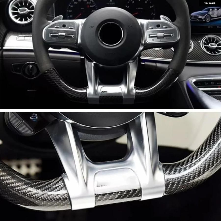 ブランド登録なし - 並行輸入品 AMG W177 B W247 C W205 E W213 G W463 GLS W257 ステアリングフラットホイールロア 刈り込み 取りまかなう 鉄道車両