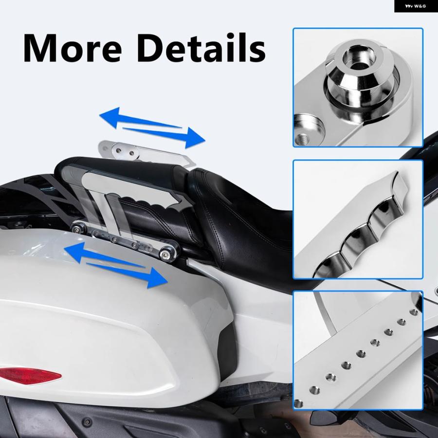 ブランド登録なし - 並行輸入品 ピリオンシートに伝達を 後押し アームレスト 一揃いの道具 CAN-AM SPYDER F3 / F3S / F3T / F3 LIMITED
