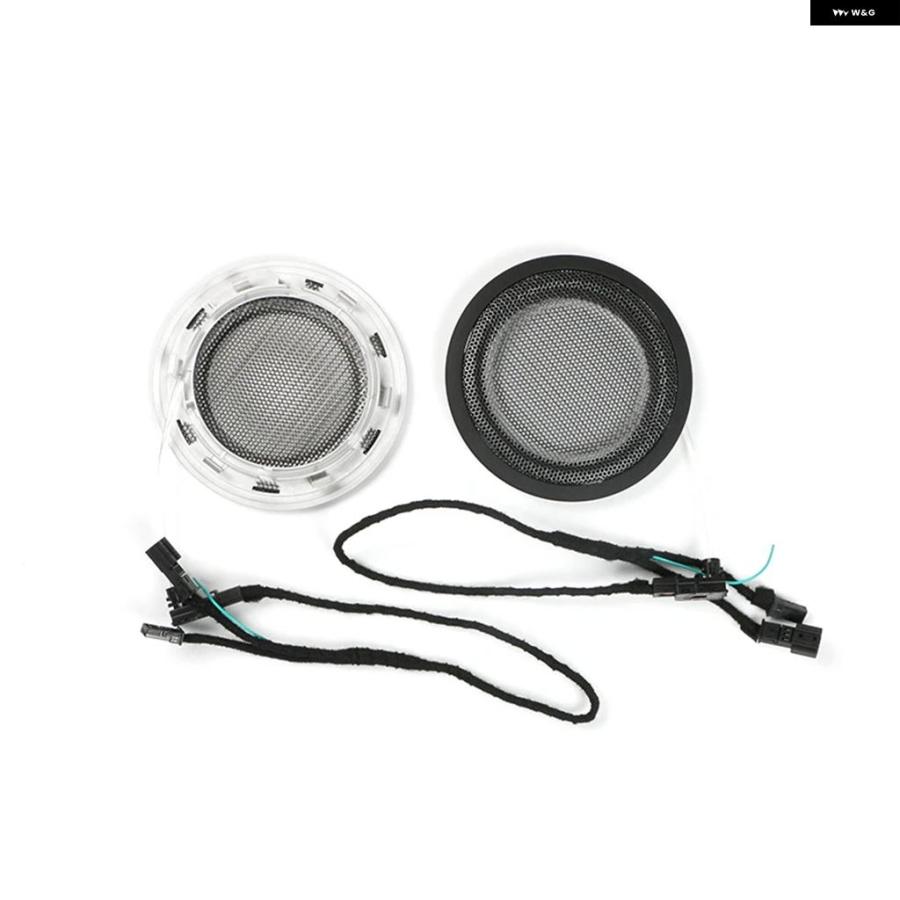 並行輸入品 LED 2/8色 アンビエントライト インテリア 装飾 ホーン スピーカー カバー ランプ BMW 3 4シリーズ M3 M4 F30 F31 F34 F35 F80 F32 F33 F36用 | ブランド登録なし | 12
