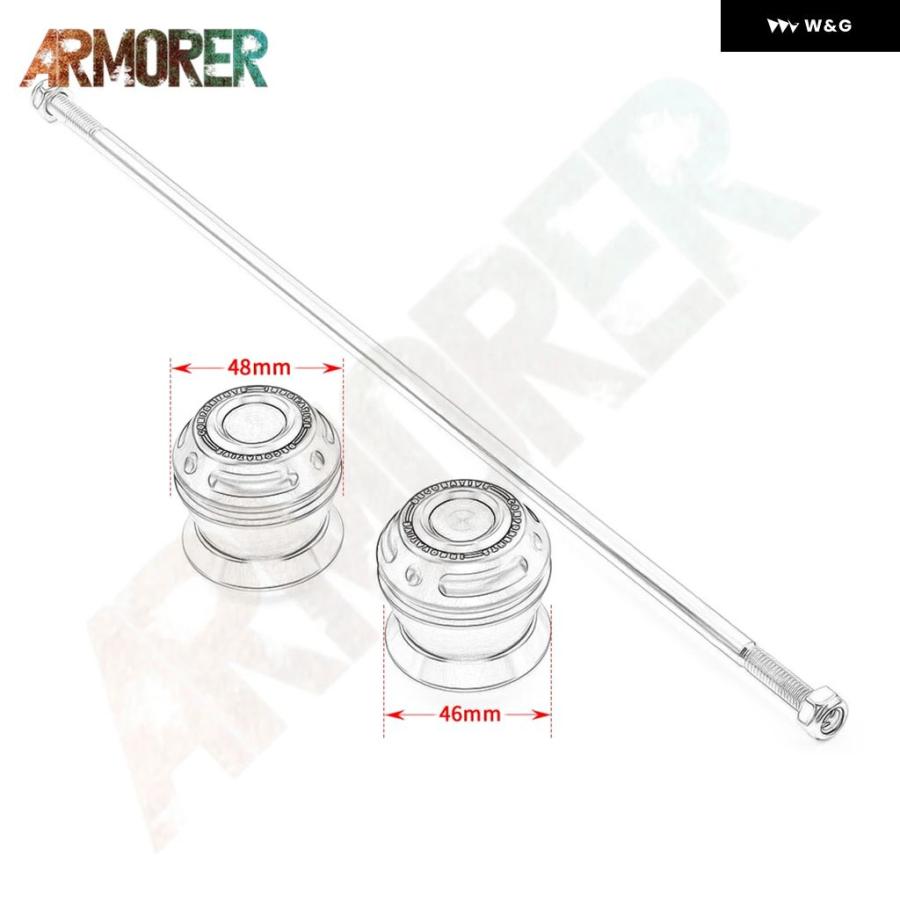 バイク オートバイ アクセサリー フロント フォーク フレーム