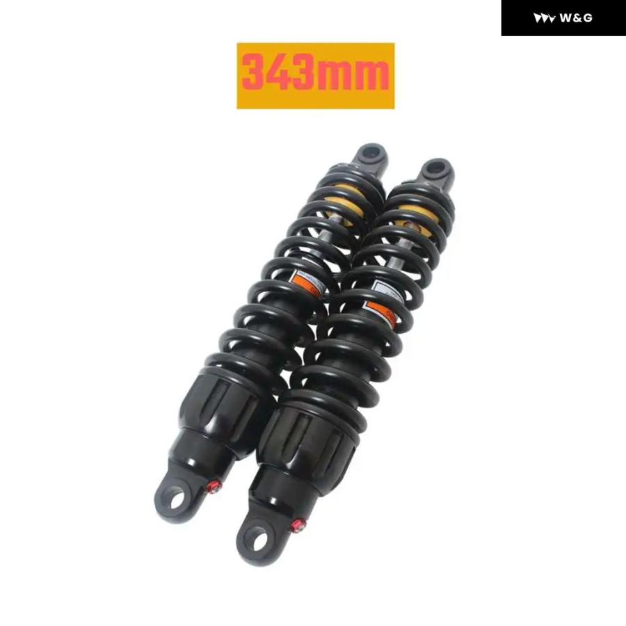 並行輸入品】 汎用 325-343MM バイク オートバイ ショック