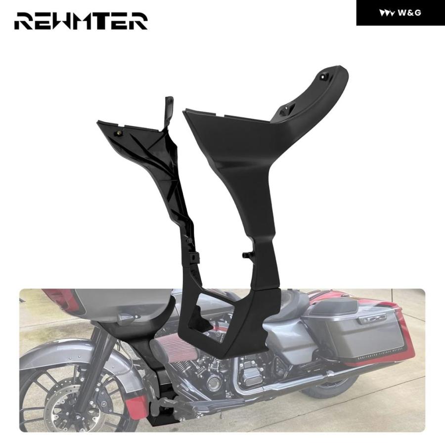 バイク オートバイ マットブラック フェアリング スポイラー