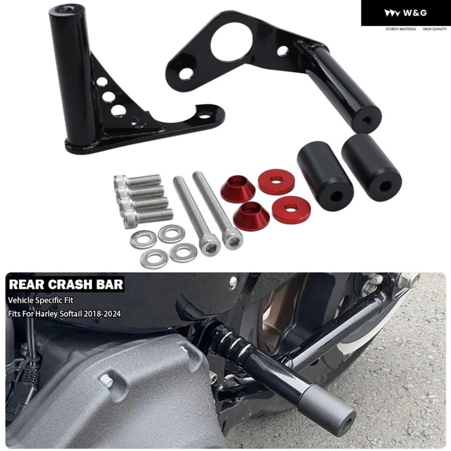 並行輸入品】 リア フレーム ガード パッセンジャーペグ クラッシュ