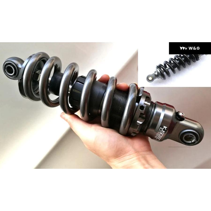 バイク用 リアサスペンション ハーレー 9.84インチ/250MM オートバイ バイク リアサスペンション