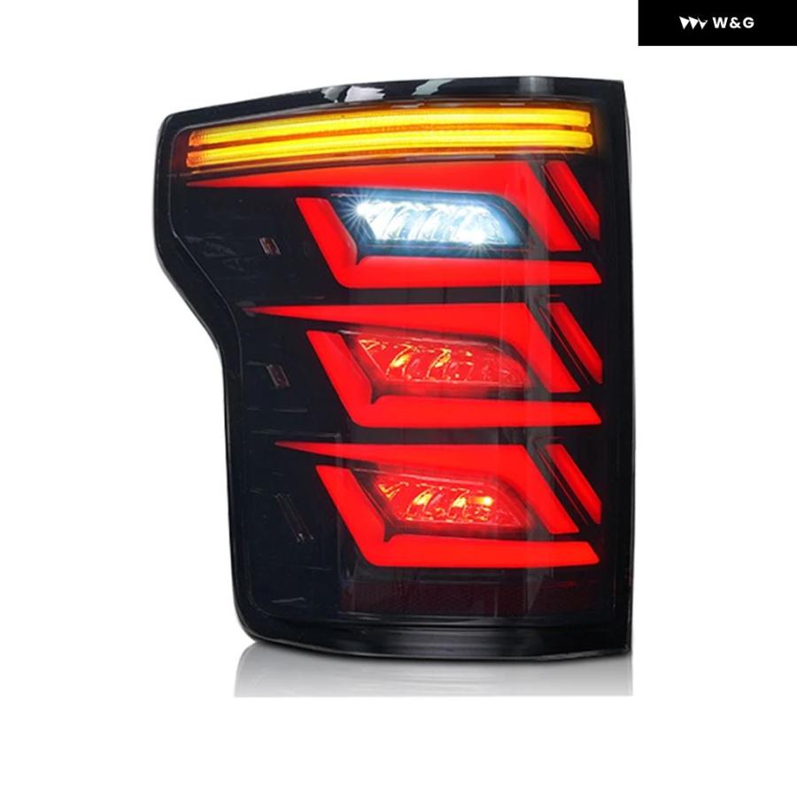 アクセサリー RED 車 テールライト フォード F150 2015 - 2019 テールライト