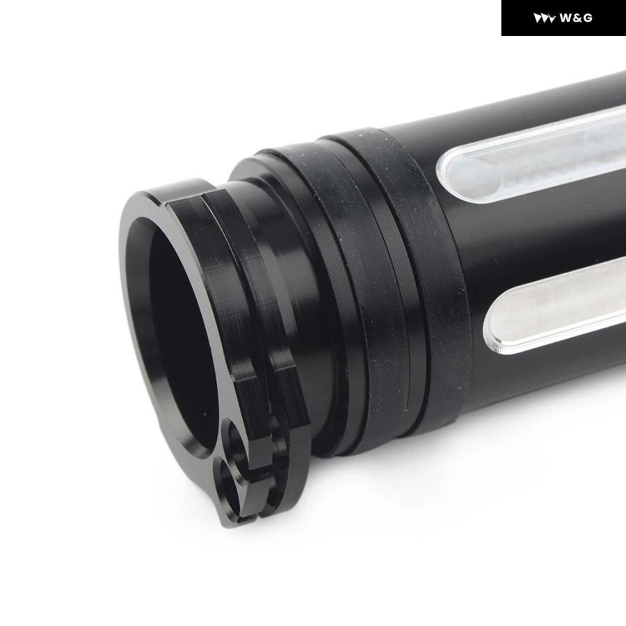 並行輸入品 汎用 オートバイ バイク 1.25インチ CNC ハンド グリップ ハンドルバー ハンドルバー ハーレー スポーツスタの画像
