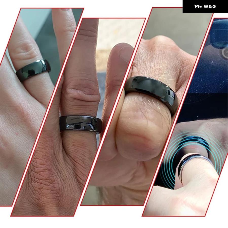 並行輸入品 テスラ モデル3 モデルY スマートキーリングアクセサリー NFCセラミックリング キーカードキーフォブ交換用 カード | ブランド登録なし | 08