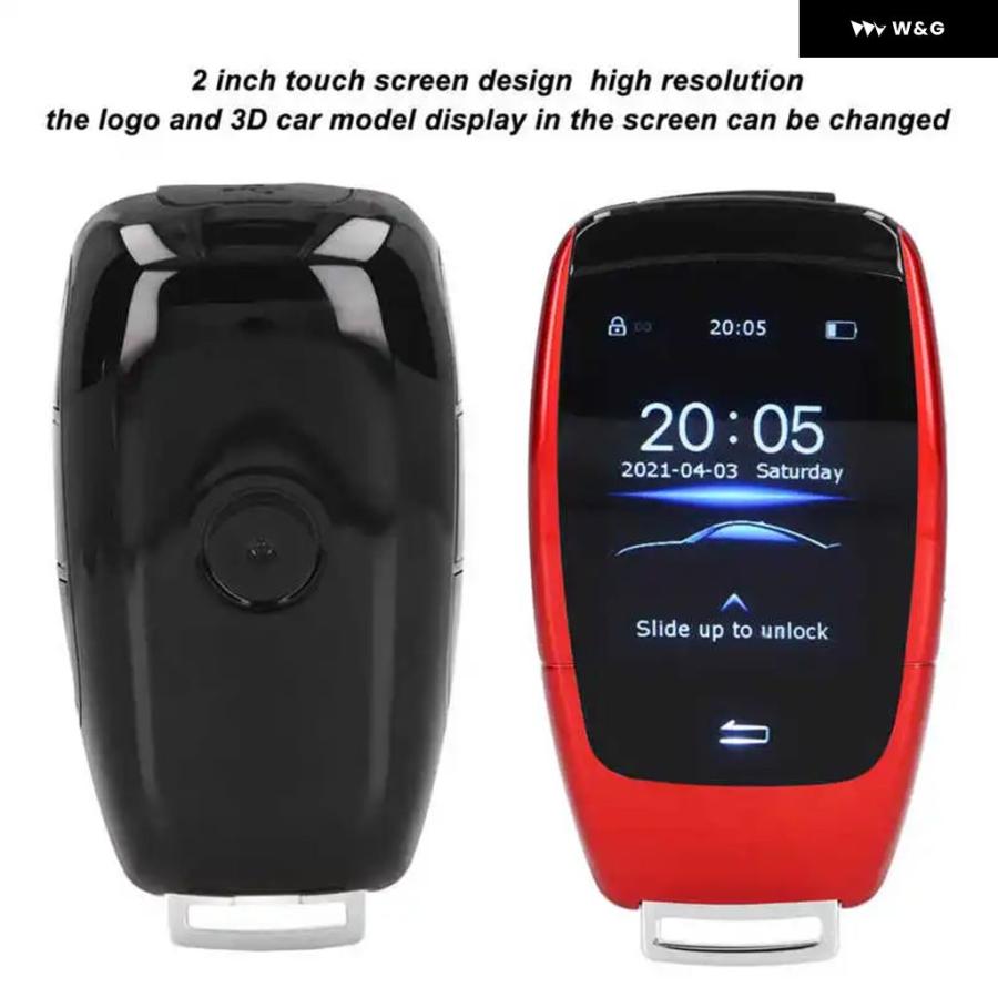 並行輸入品 汎用 スマートカーキーTK900 LCDタッチスクリーンスマートキーリモートキーレスエントリースタートストップ エンジ | ブランド登録なし | 08