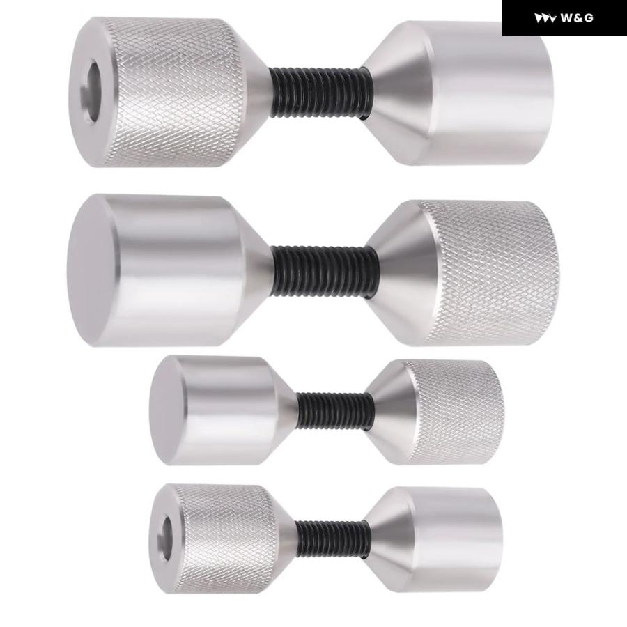 並行輸入品 4個フランジ 2穴フランジピン 1-1/8インチと5/8インチ直径 最大3インチ厚さセット パー | ブランド登録なし