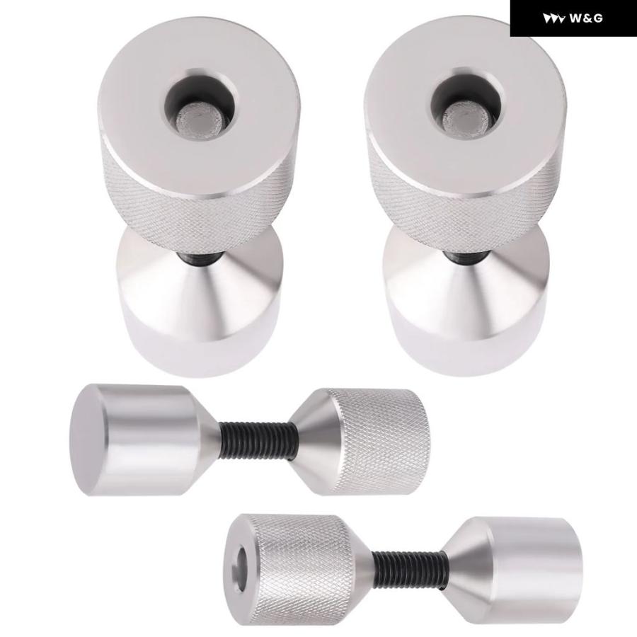 並行輸入品 4個フランジ 2穴フランジピン 1-1/8インチと5/8インチ直径 最大3インチ厚さセット パー | ブランド登録なし | 01