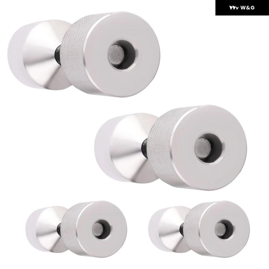 並行輸入品 4個フランジ 2穴フランジピン 1-1/8インチと5/8インチ直径 最大3インチ厚さセット パー | ブランド登録なし | 02