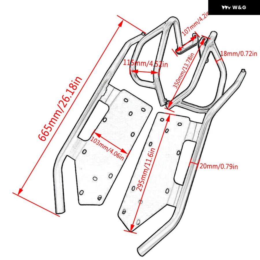 並行輸入品 オートバイ バイク フロント クラッシュ バー フレーム BMW C400GT C 400 GT 2019 2020- | ブランド登録なし | 02