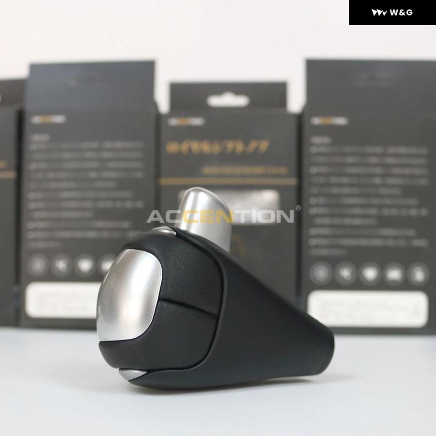 並行輸入品 ブラックレザー ギア シフト ノブ ホンダ オデッセイ RC3/4 2015-21 エリシオン RR8/9 2017- | ブランド登録なし | 04