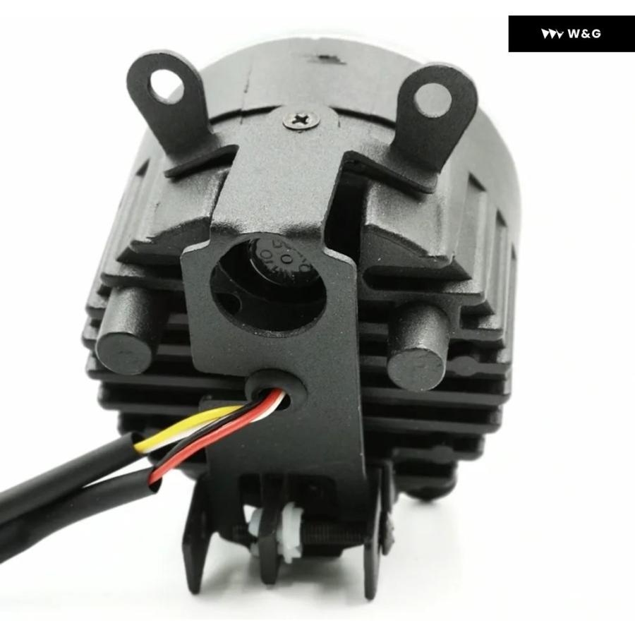 並行輸入品 3-IN-1機能 LED DRL デイタイム ランニングライト カープロジェクター フォグランプ イエローシグナル フ | ブランド登録なし | 05