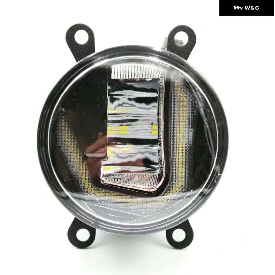 並行輸入品 3-IN-1機能 LED DRL デイタイム ランニングライト カープロジェクター フォグランプ イエローシグナル フ | ブランド登録なし | 06