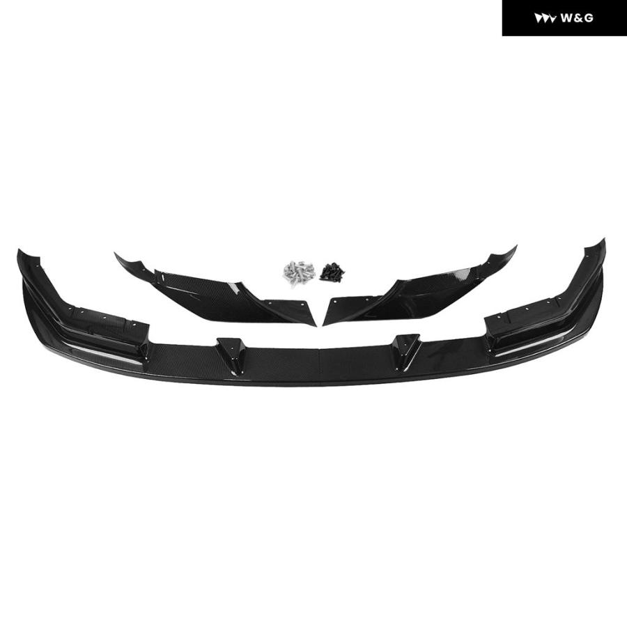 並行輸入品 フロント バンパー スポイラー リップ BMW F90 M5 コンペティション 2018 2019 2020 カーボン | ブランド登録なし | 04