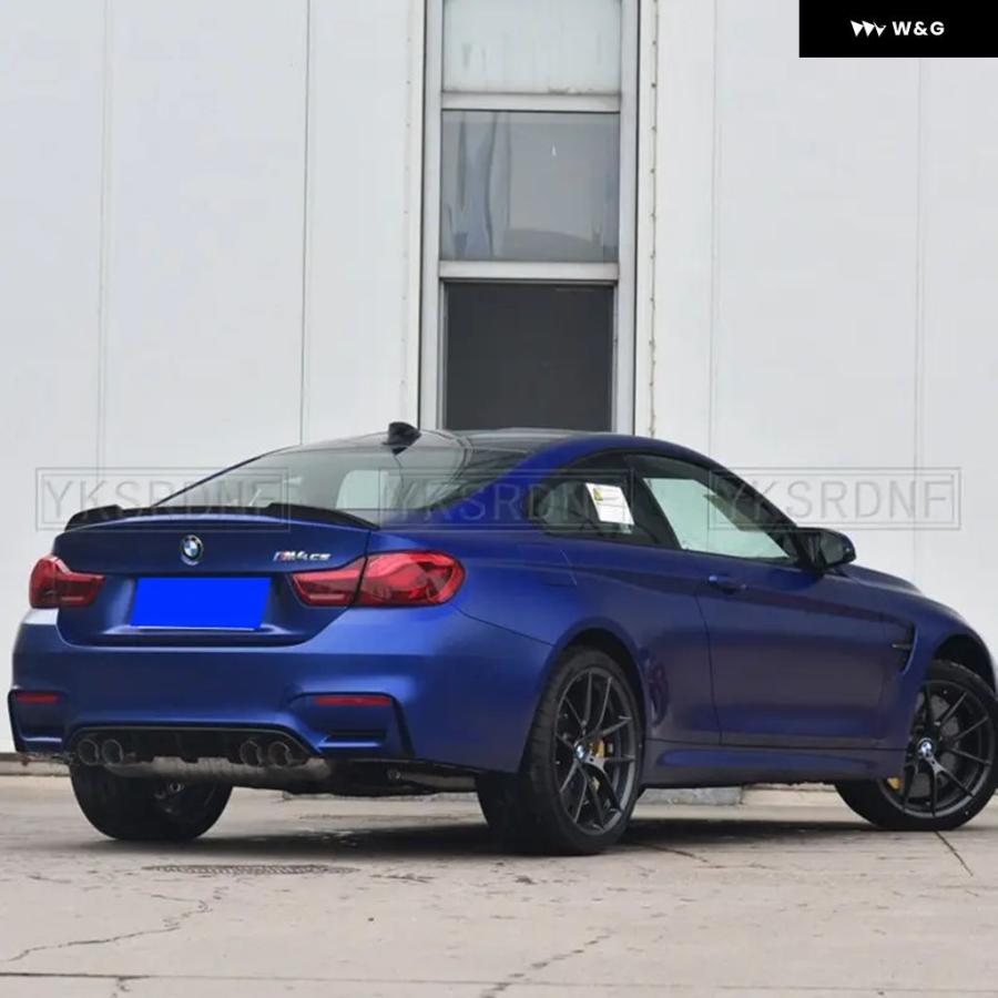 並行輸入品 CS スタイル カーボンリア トラック スポイラー BMW M4クーペF82 F32 M4スポイラー カーボンウィング | ブランド登録なし | 06