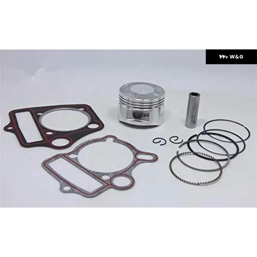 並行輸入品 54MM ビッグボア シリンダー キット ピストンリング ガスケット 110-125CC ピット オートバイ バイク