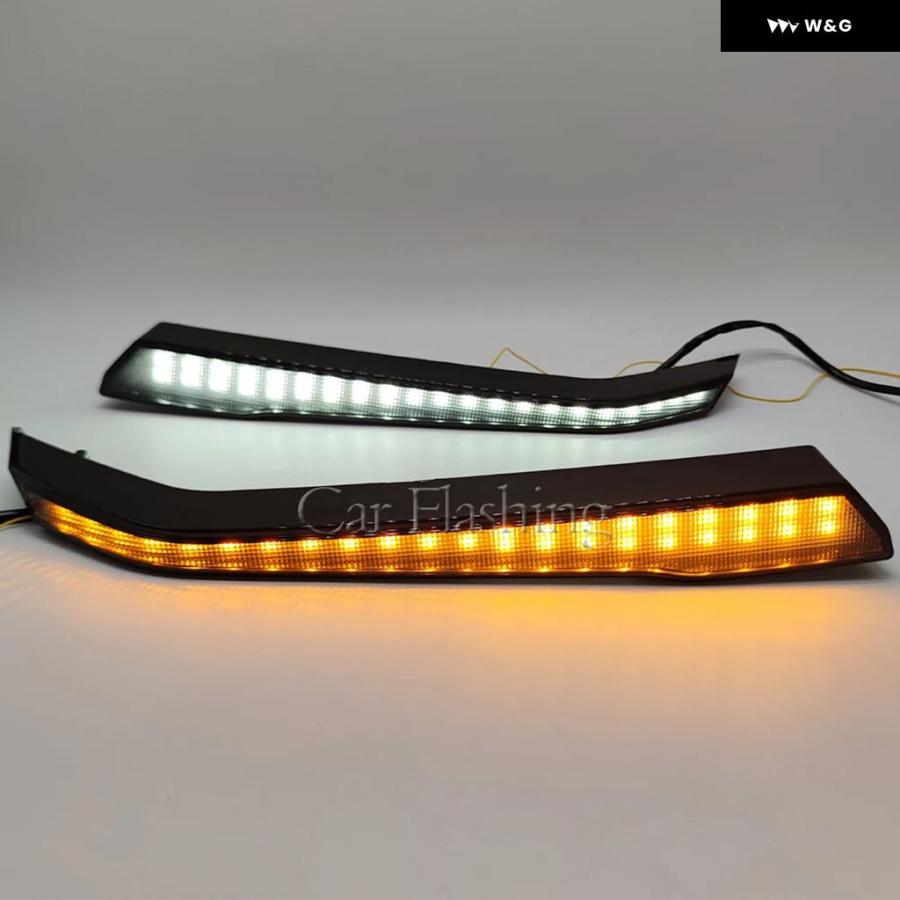 並行輸入品 スバル クロストレック 2023 2024 2025 デイタイム ランニングライト LED DRL ウィンカー フロン | ブランド登録なし | 05