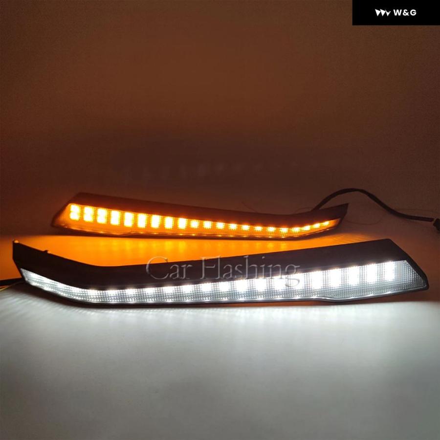 並行輸入品 スバル クロストレック 2023 2024 2025 デイタイム ランニングライト LED DRL ウィンカー フロン | ブランド登録なし | 06