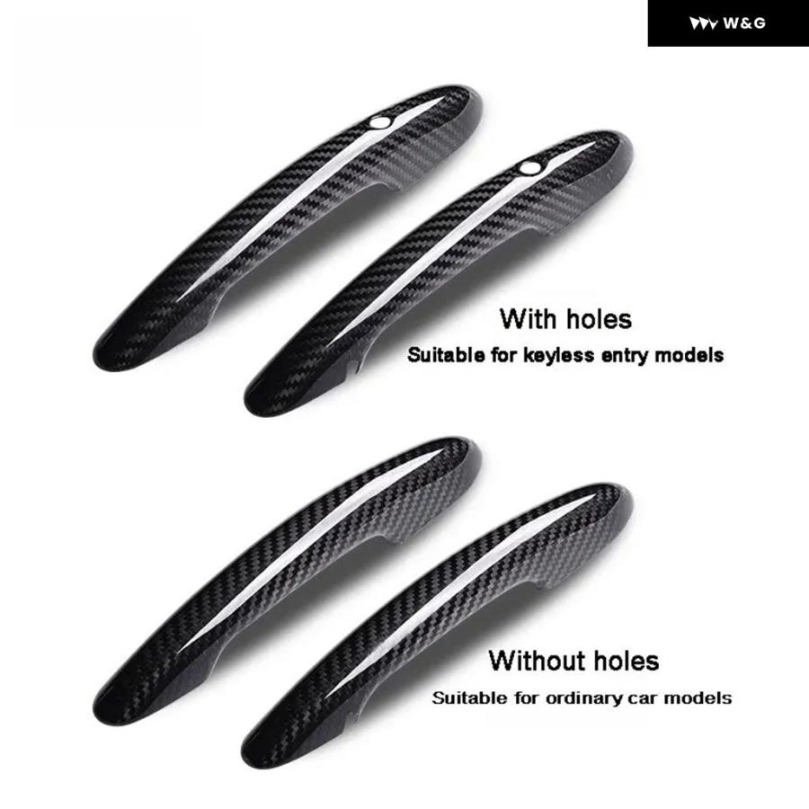 並行輸入品 ドアハンドル シェルカバー カーボン 装飾 ステッカー MINI COOPER F54 F55 F56 F60 R55 | ブランド登録なし | 07