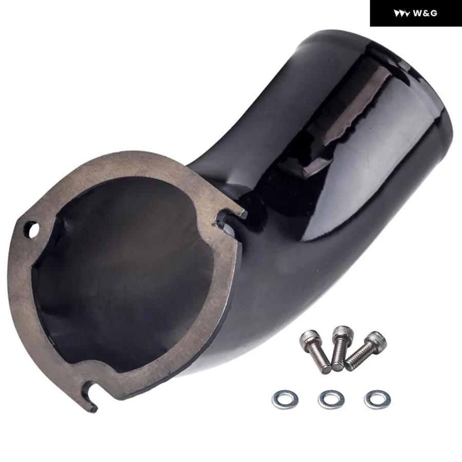 並行輸入品 ハイフローターボインレットエアインテークエルボホーン シボレー シルバラード 2001-04 パーツ ア | ブランド登録なし