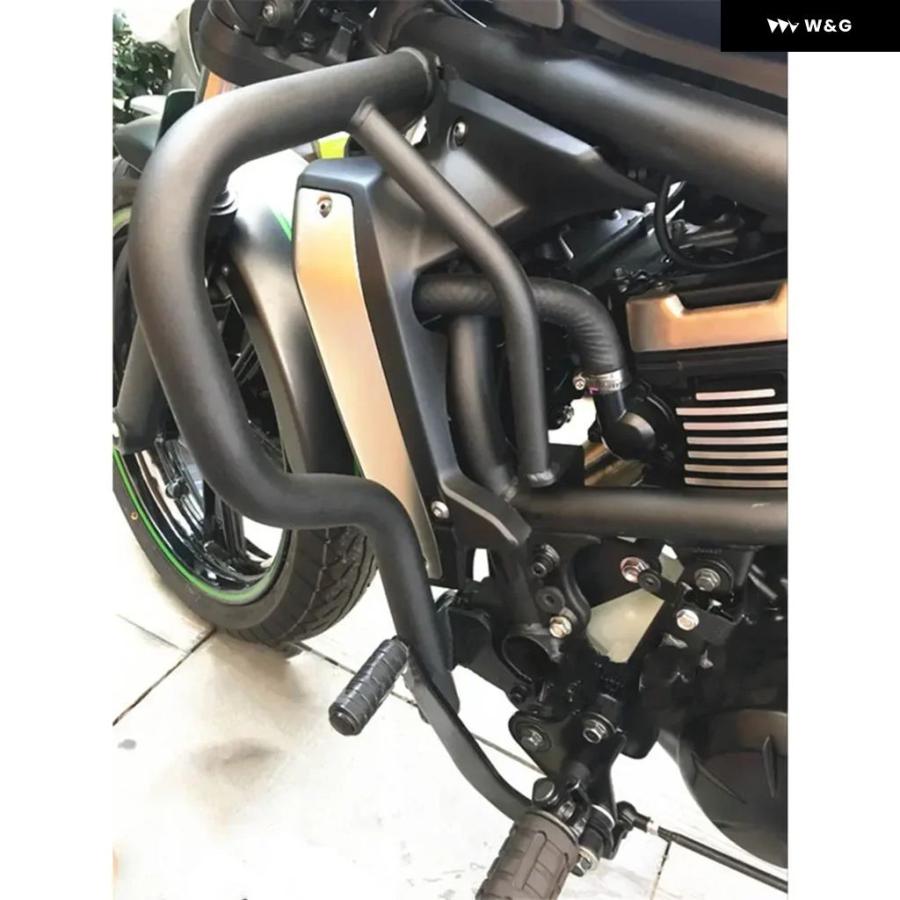 並行輸入品 オートバイ バイク エンジン エンジン ガード クラッシュ バー カワサキ バルカン S 650 VN650 2015の画像