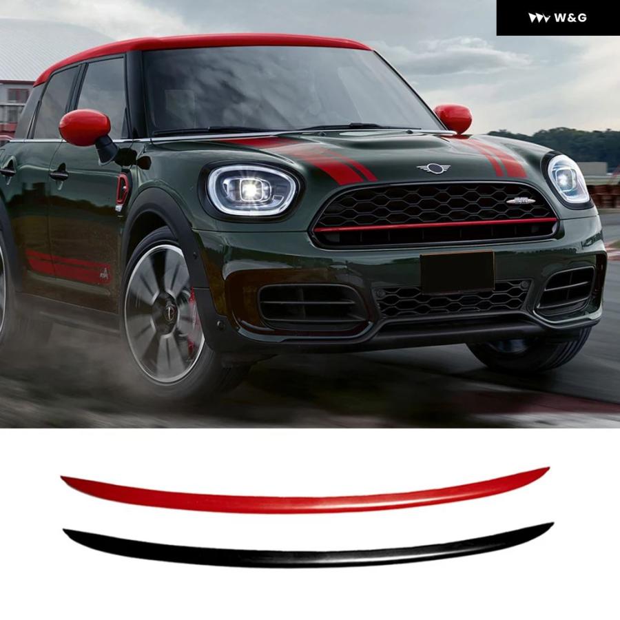 並行輸入品 車用フロント グリル デコレーションカバー ラジエーター バーデコレーション スムースケース ミニ JCW R60 カ | ブランド登録なし