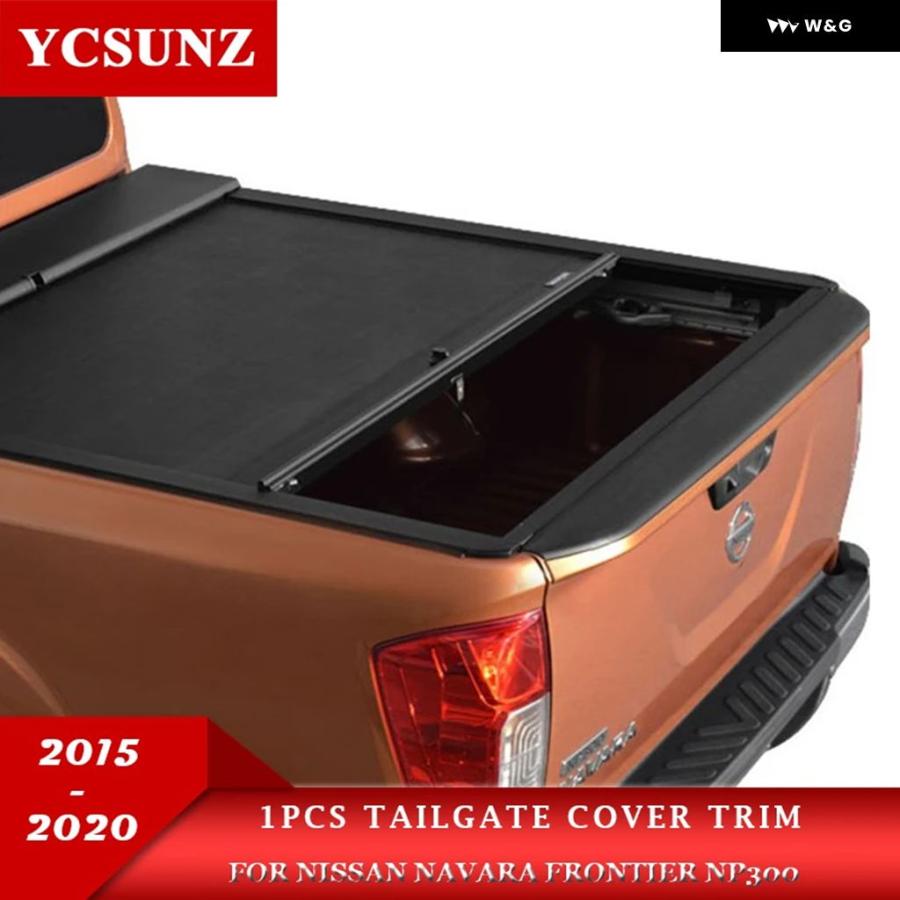 並行輸入品 テールゲートカバー トリム 1個 日産 ナバラ フロンティア NP300 2015-20 ピックアップ トラック カー | ブランド登録なし